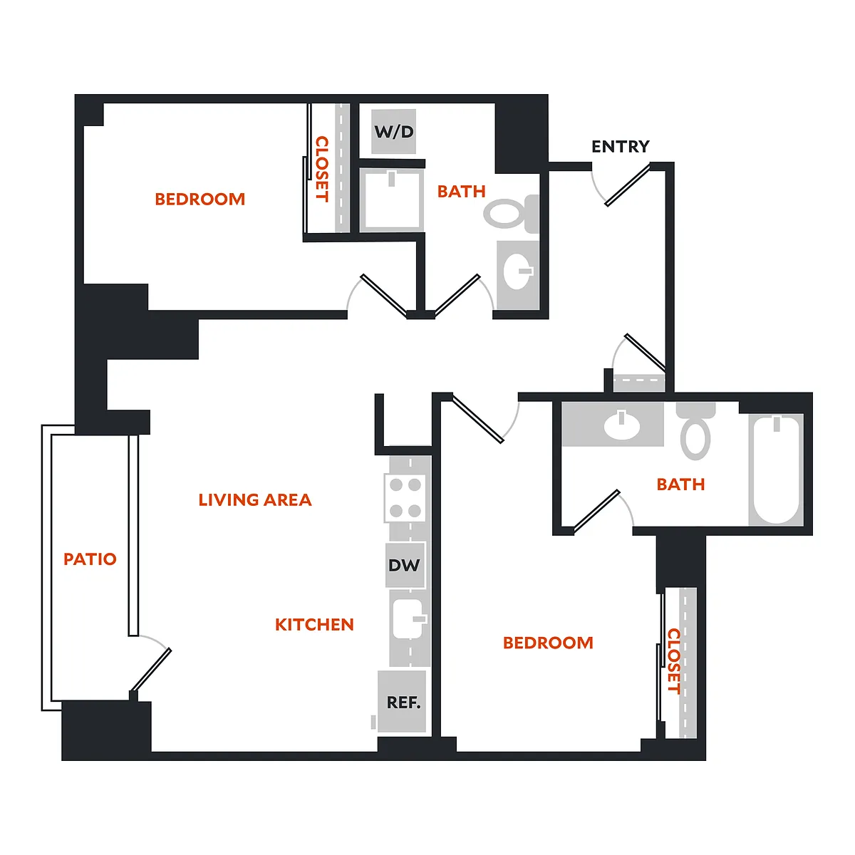 Floor plan Plan 2G