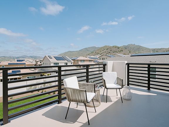 Plan 2 Model Deck off Primary Suite