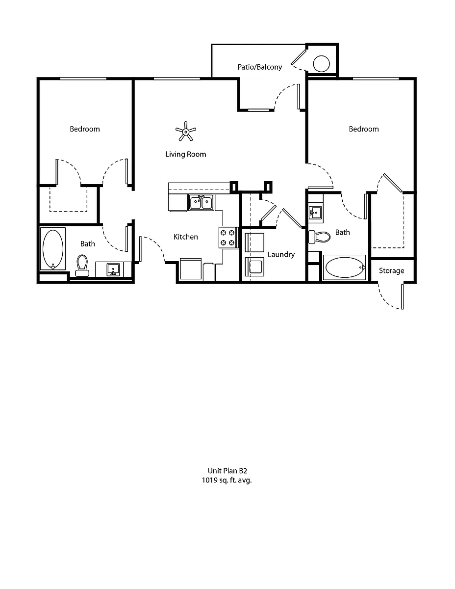 Floor plan B2