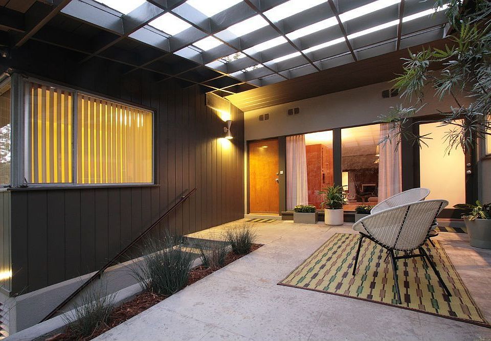 Front Patio Twilight