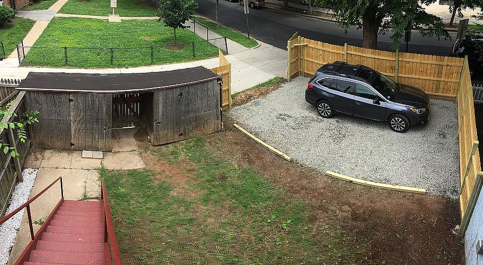 Back Yard - Parking