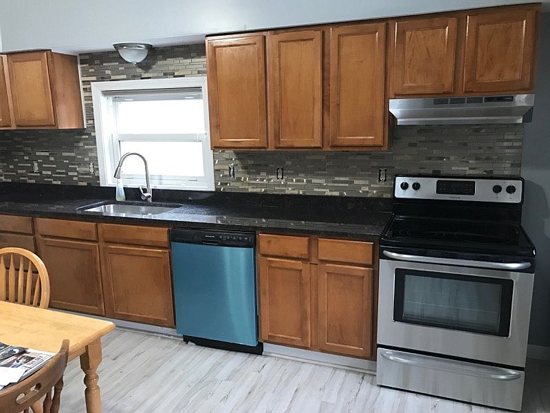 Kitchen with New Appliances.