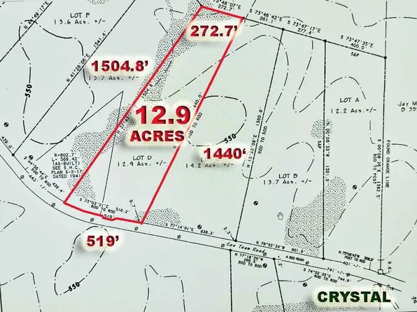 Lot D Cow Team Road, Crystal, ME 04747