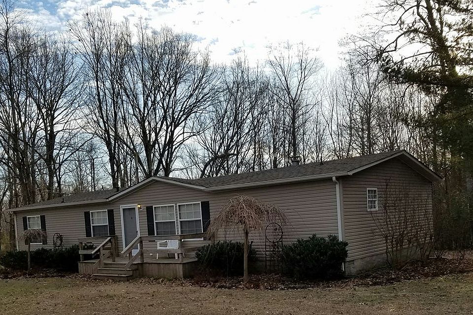 beautiful landscaping, single level home
