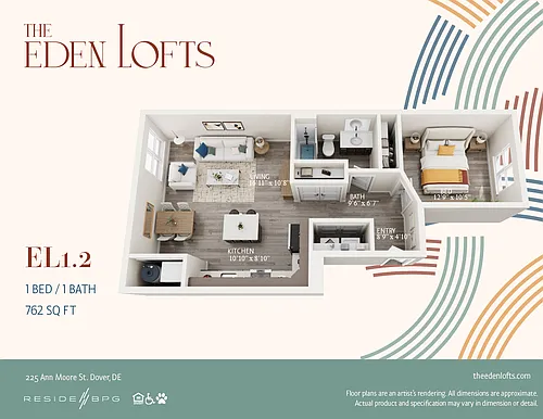 Floor plan EL1.2