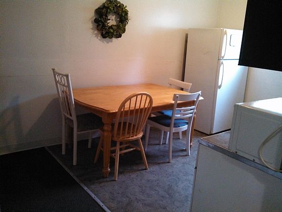 One view of kitchen area