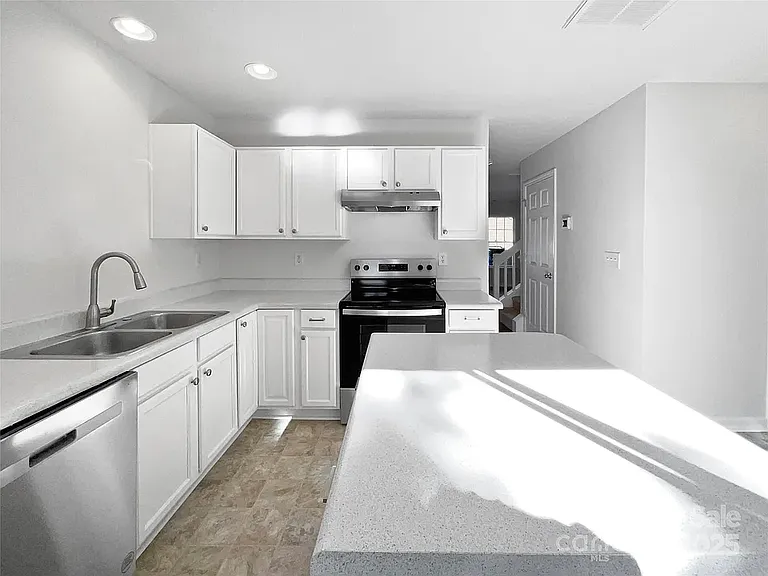 Kitchen with island