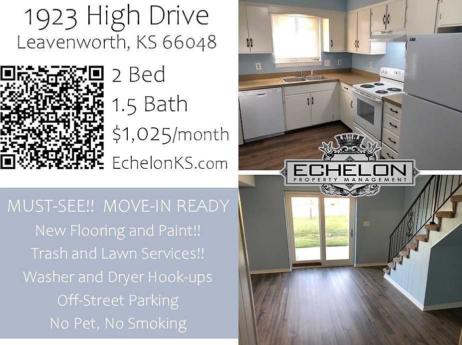 1923 High Drive
Move-In Ready Townhouse