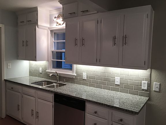 New granite, LED lighting