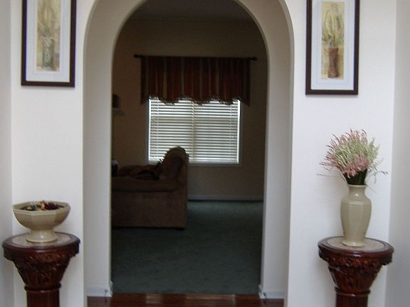 Two story foyer