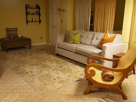 Basement level living/3rd bedroom