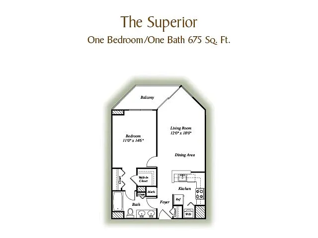 Floor plan Superior