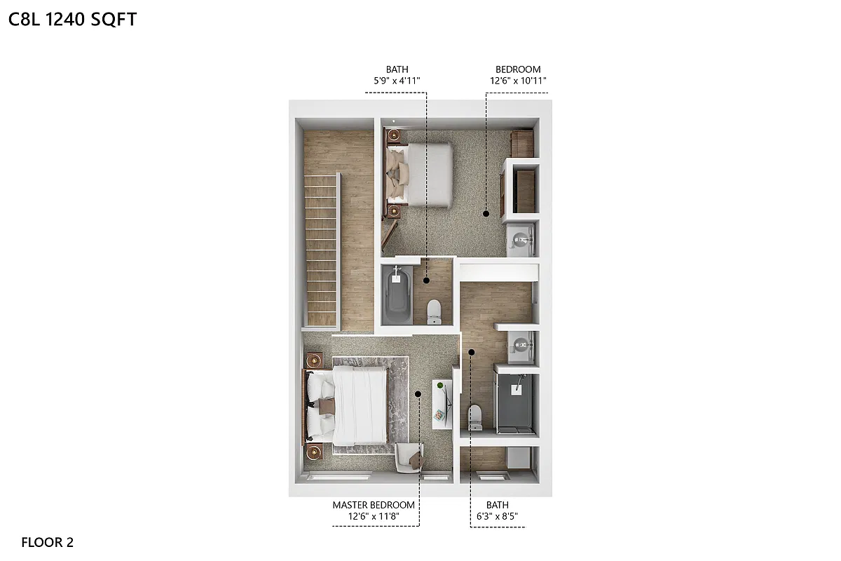 Floor plan B7 - Loft