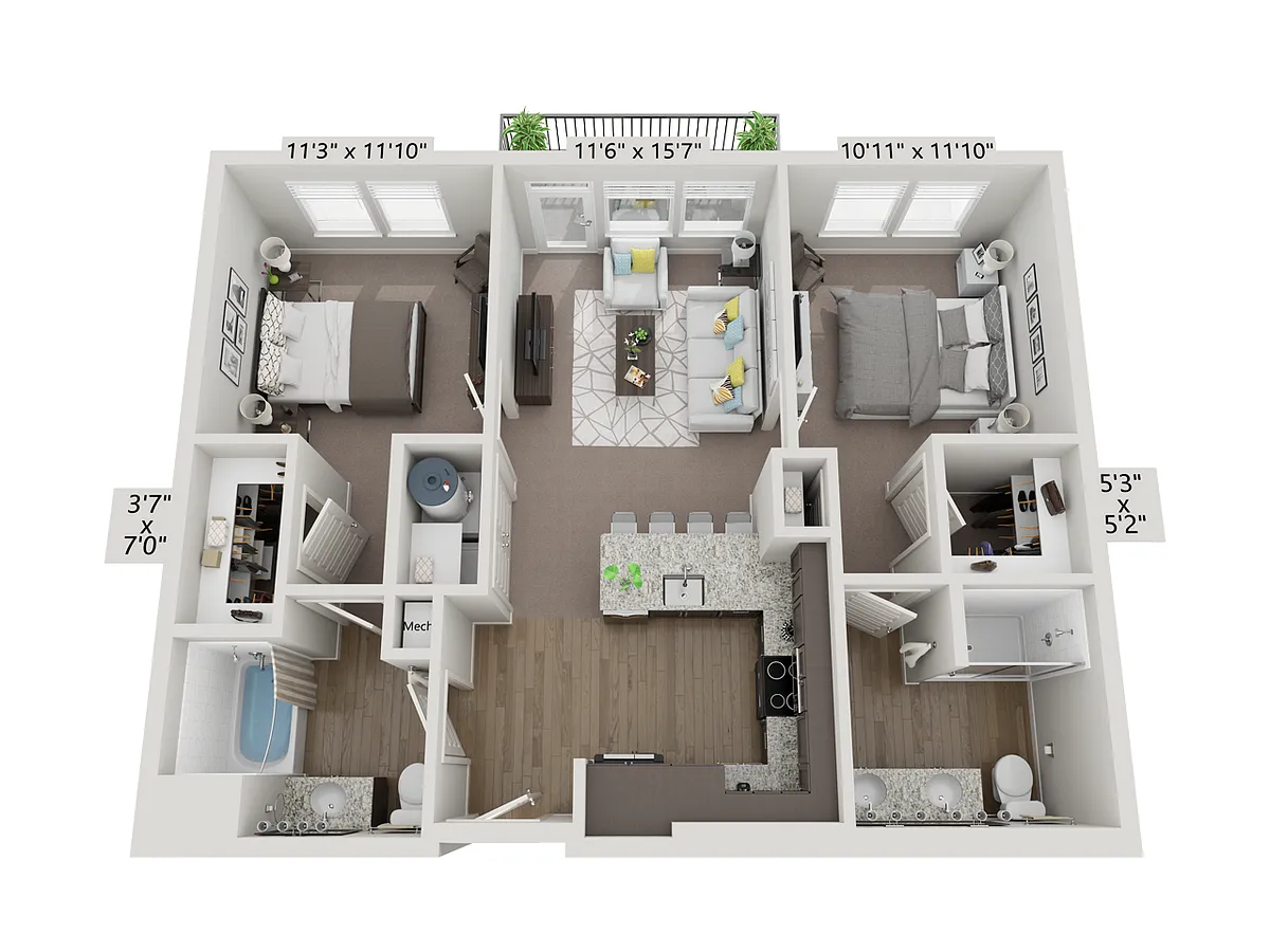Floor plan B1 - Expedition