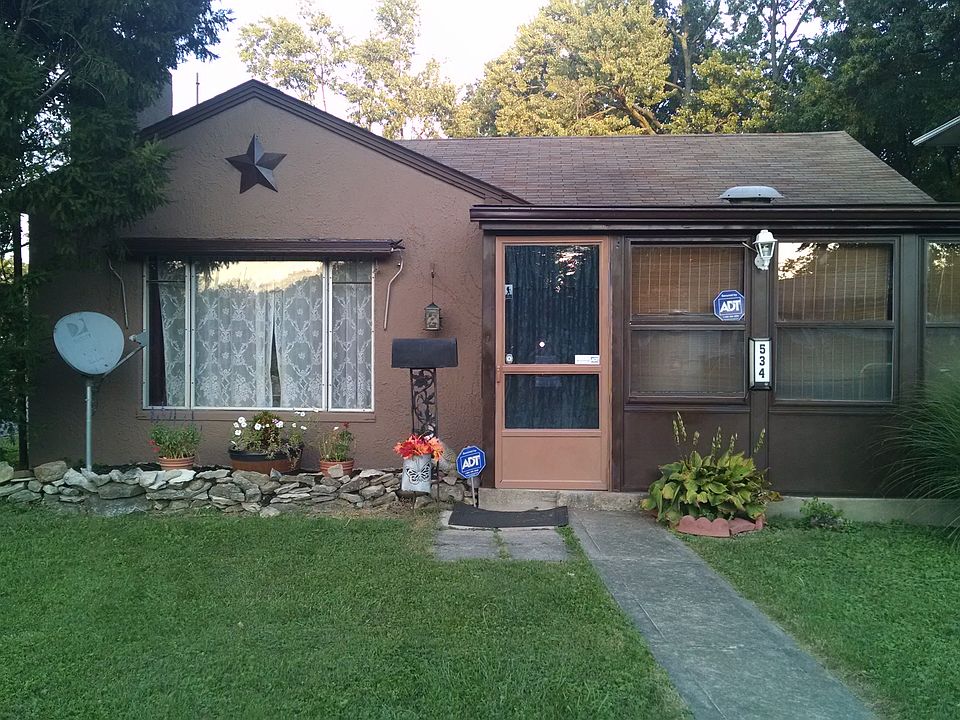 Newly painted house