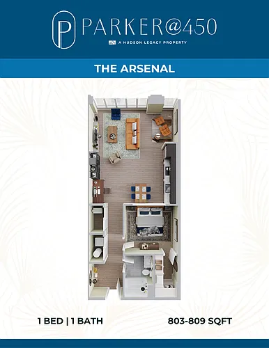 Floor plan The Arsenal