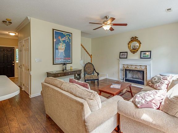 Great room open to kitchen