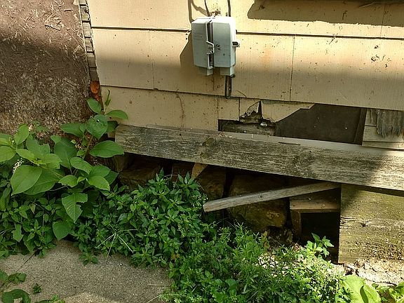 403 Left Side Foundation