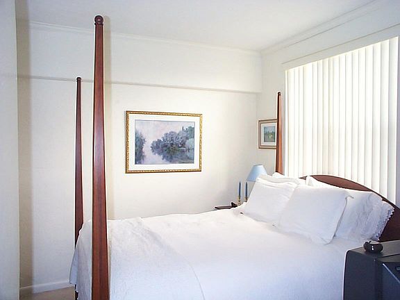 Master bedroom overlooks the beach!