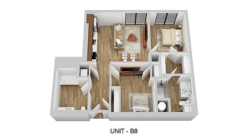 Floor plan B8