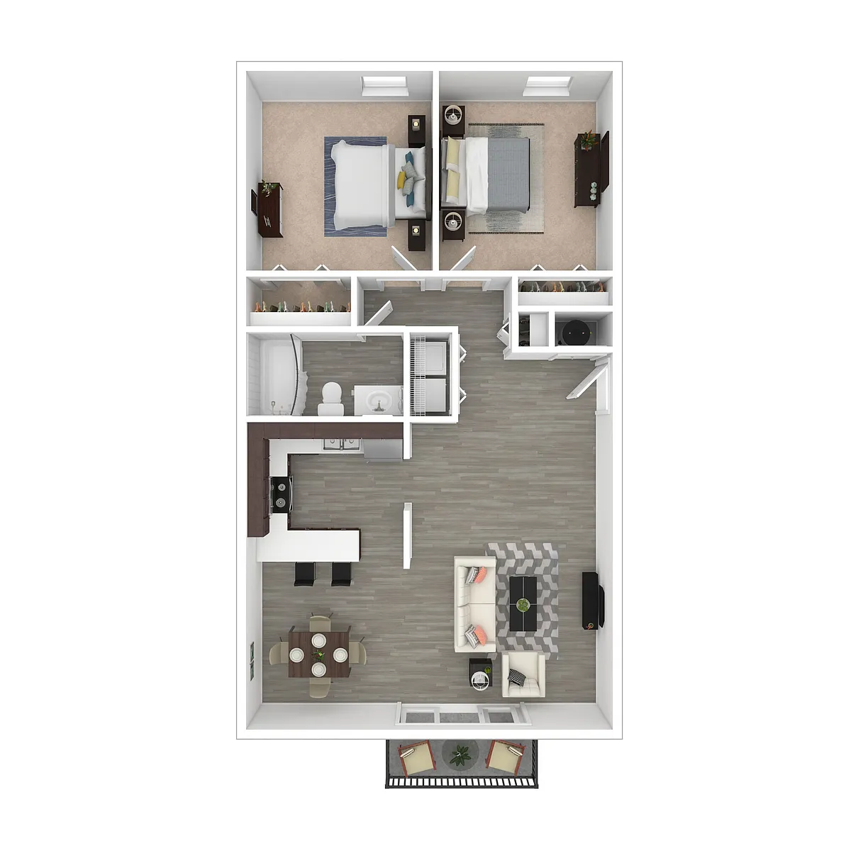 Floor plan B1 - The Willow