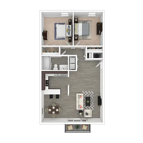 Floor plan B1 - The Willow
