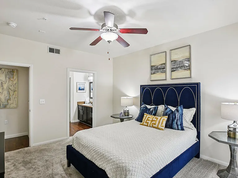 Experience contemporary living in a spacious 1-bedroom apartment at Providence Uptown, featuring granite countertops, stainless steel appliances, and a private balcony.