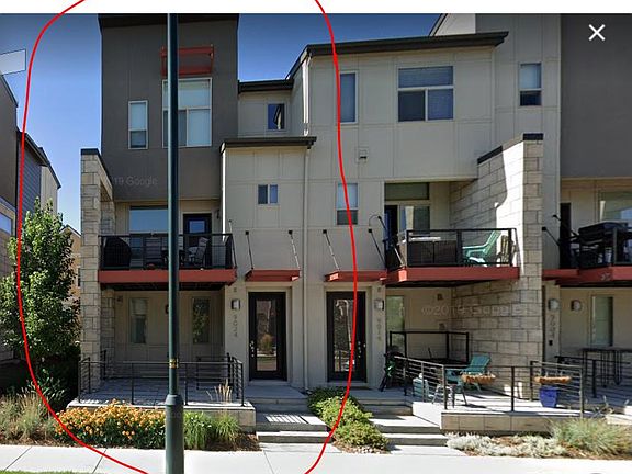 Front of home - end unit! "Google Street View"