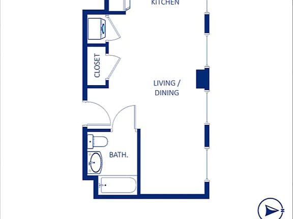 2nd image of 658 Driggs Ave APT 5D