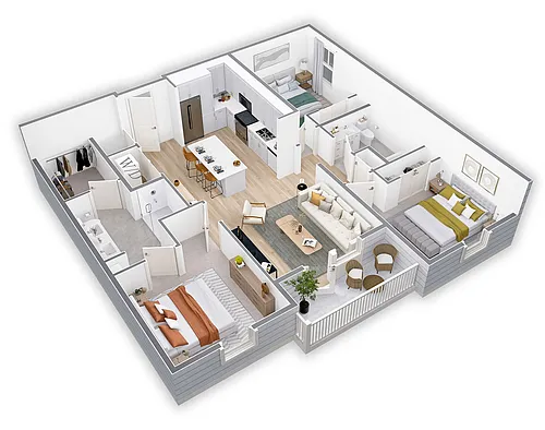 Floor plan Amber