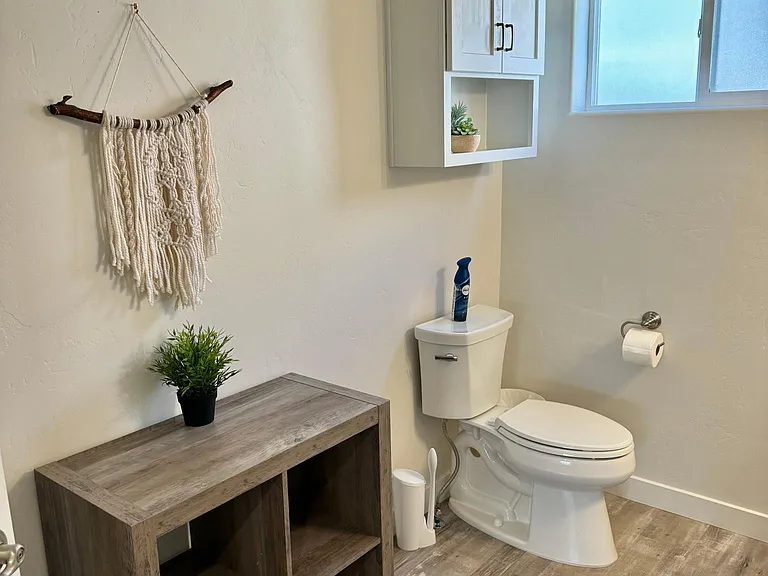 Downstairs half bath