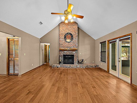 Wood-burning Fireplace