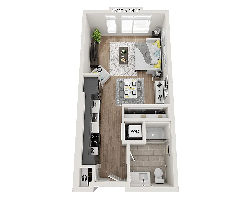 Floor plan E1AB