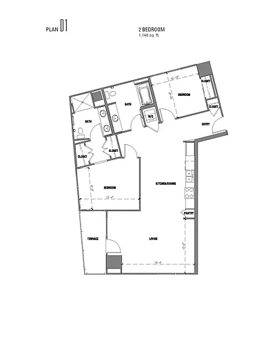 Floor plan D1