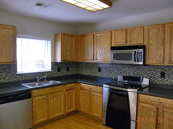 Kitchen features a Whirlpool