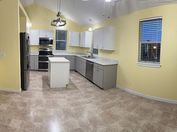 Upstairs refinished kitchen area