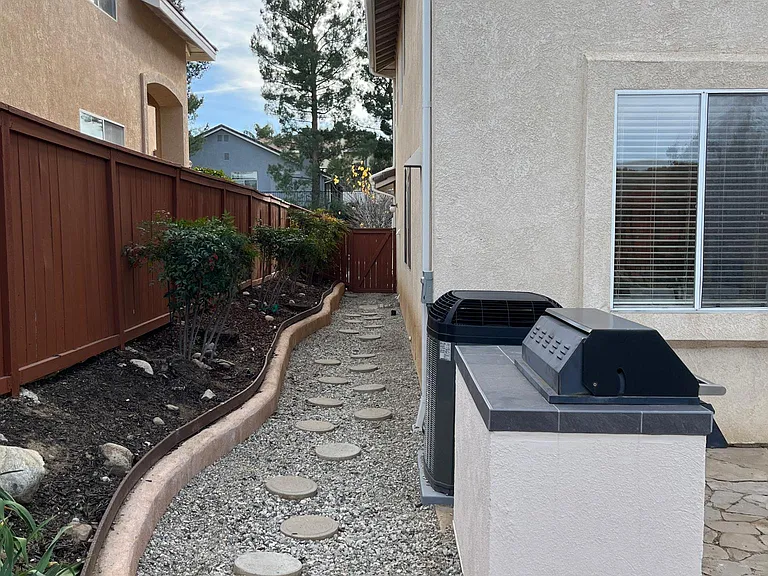 Fully landscaped home.