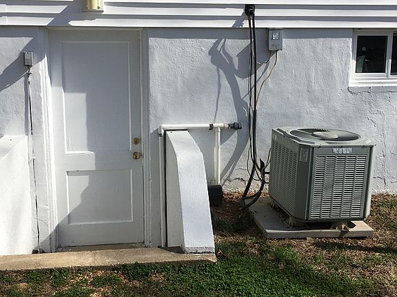 outside basement entrance