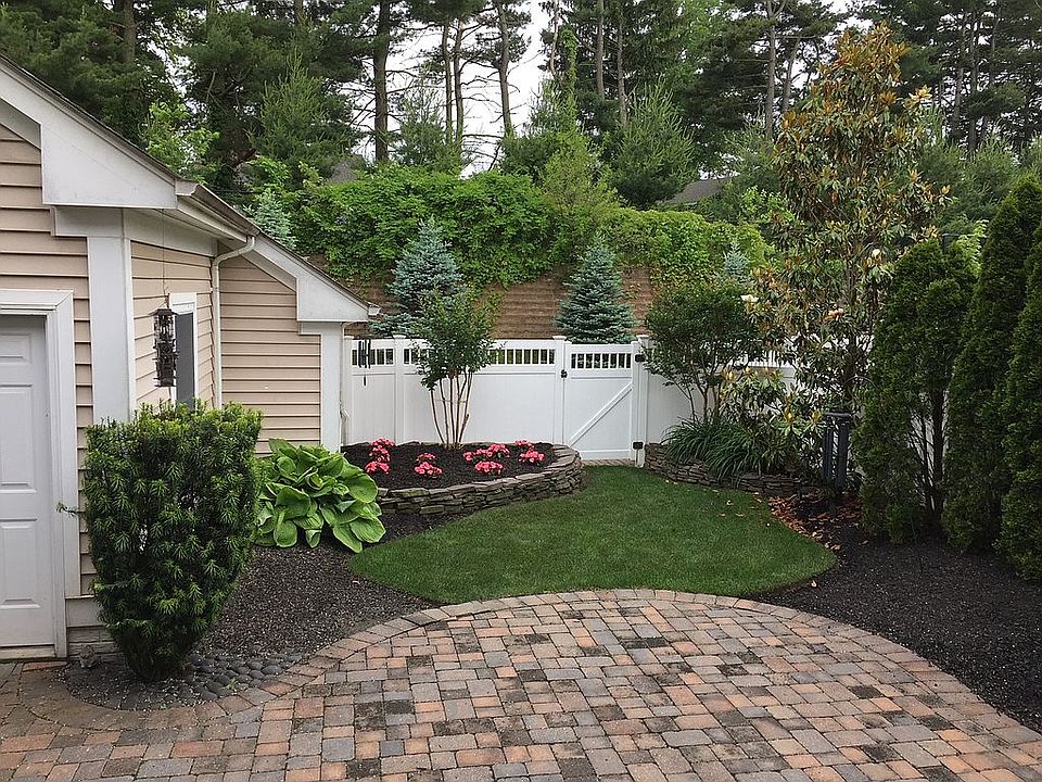 Very private backyard