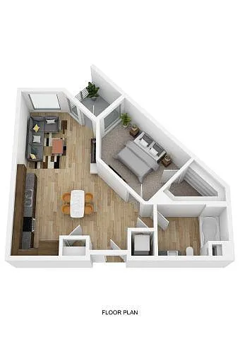 Floor plan A1D-E