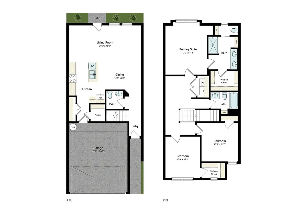 Floor plan Peppermint