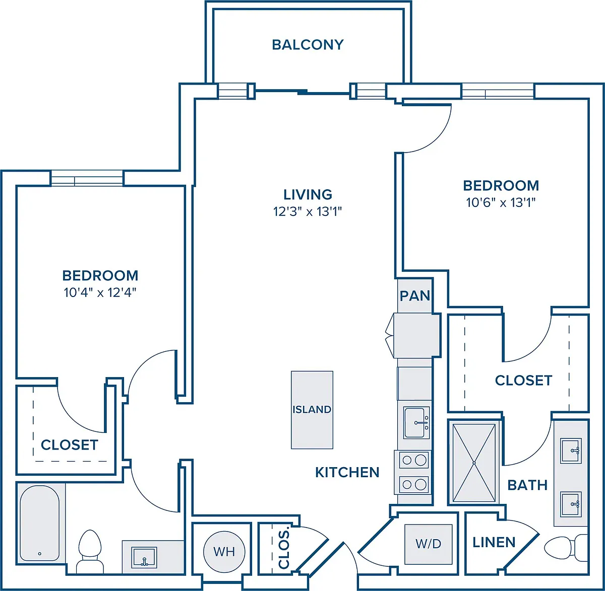 Floor plan B01
