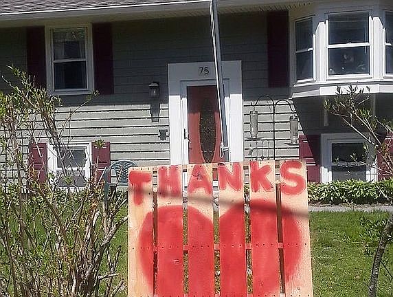 New Door - Pandemic Sign