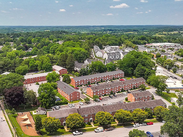 Aerial View Audubon Manor