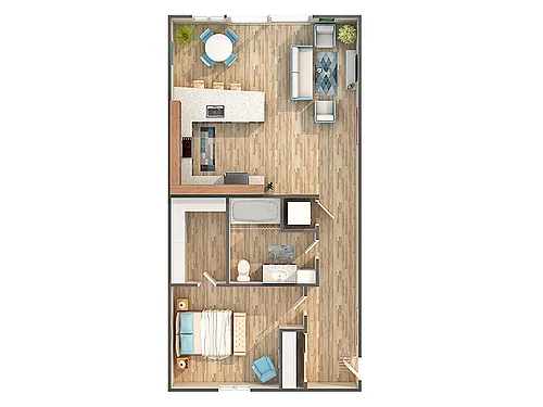 Floor plan Noba - Puget