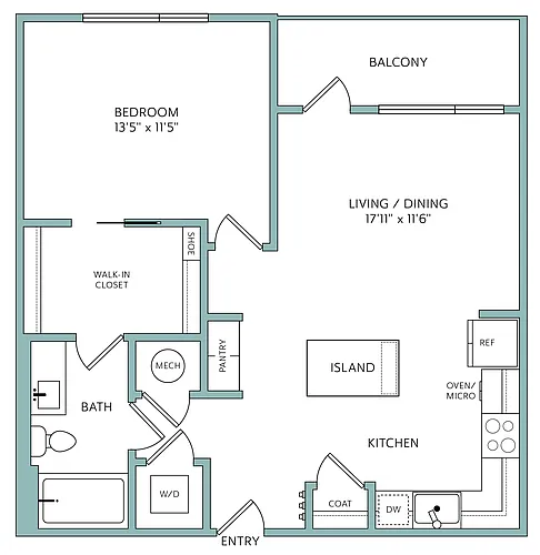 Floor plan A7