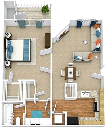 Floor plan A1
