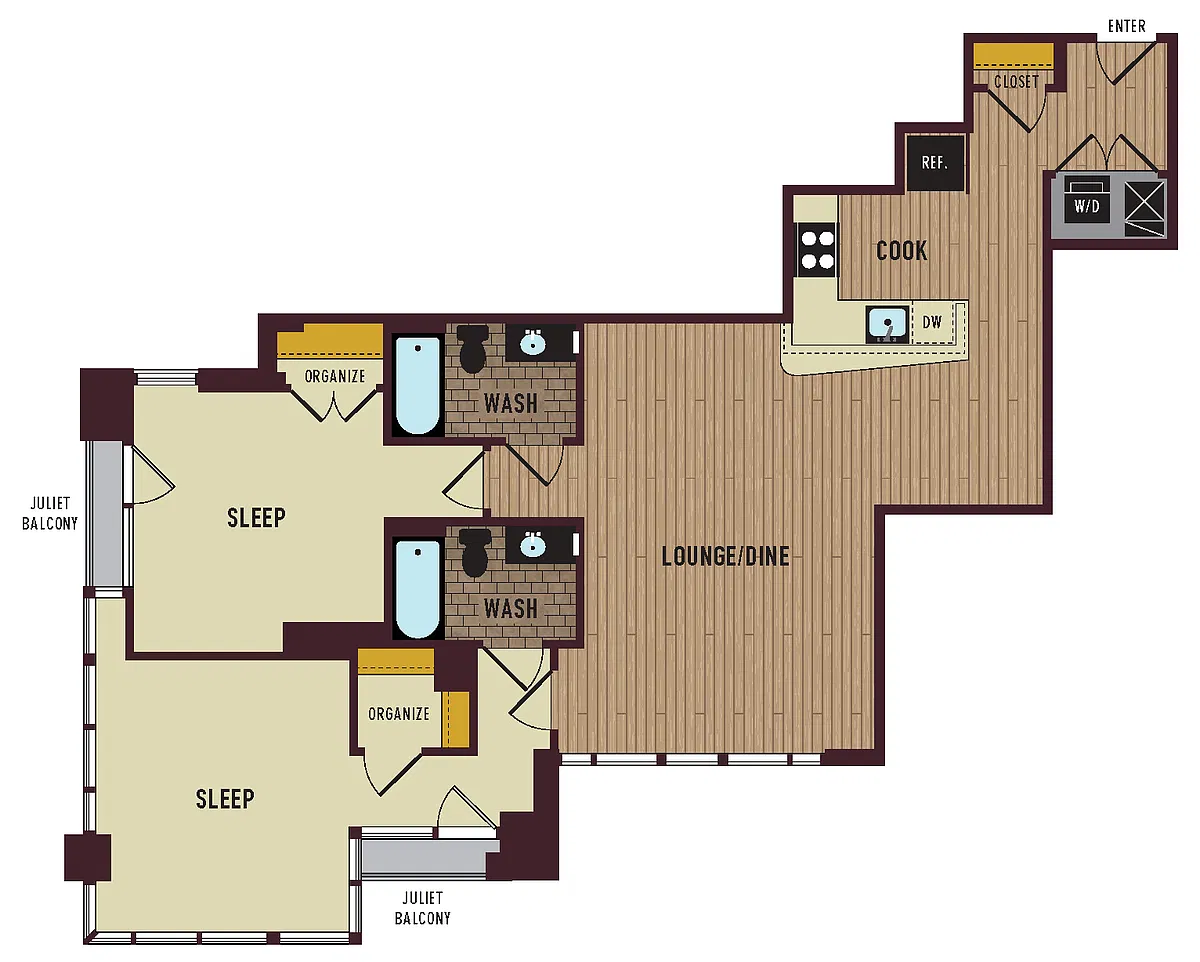 Floor plan B8