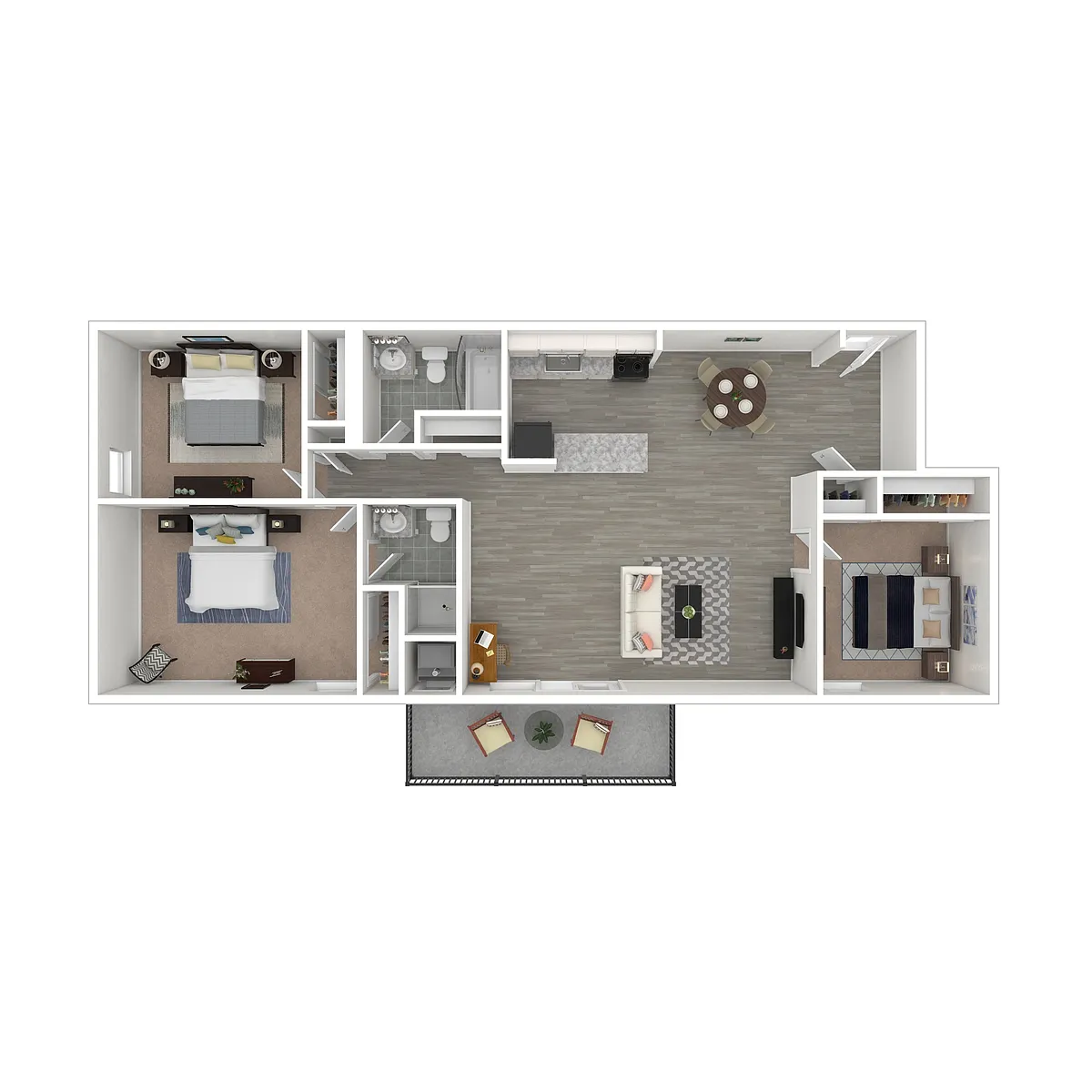 Floor plan C1