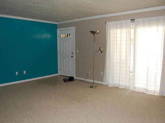 front entry and living room